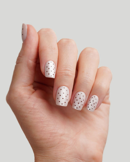 Blush Polka Dots