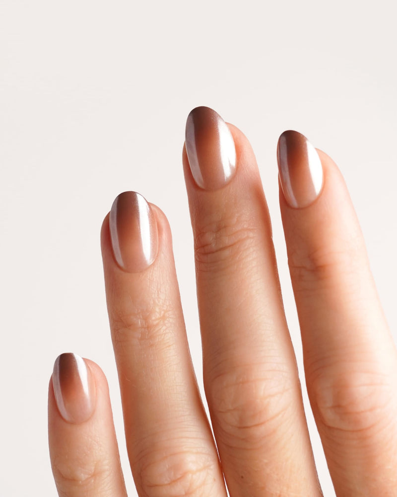Brownie Short Round Soft Gel Press Ons - Doonails