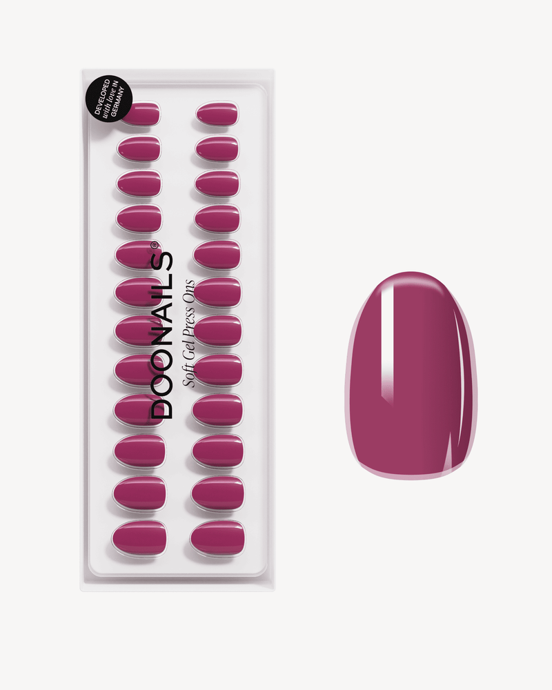 Bubblegum Short Round Soft Gel Press Ons