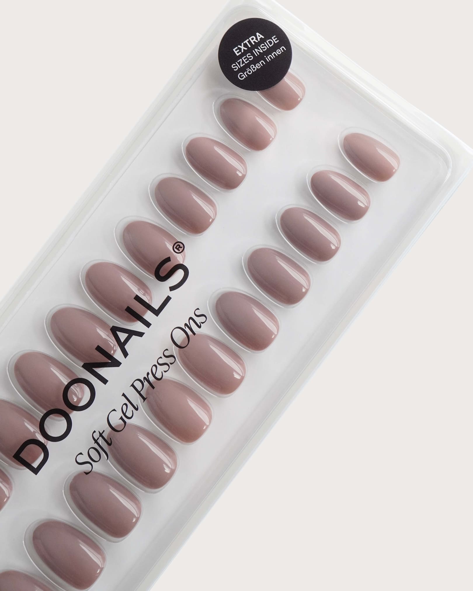Cashmere Short Round Soft Gel Press Ons