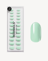 Cute Cucumber Medium Round Soft Gel Press Ons