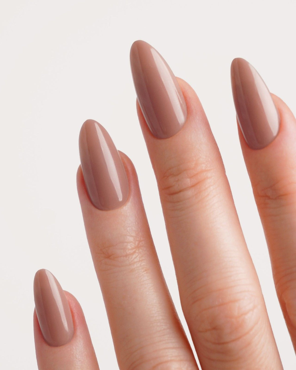 Espresso Medium Almond Soft Gel Press Ons - Doonails