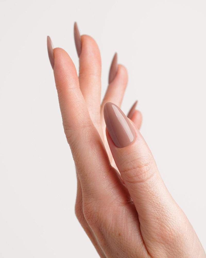 Espresso Medium Almond Soft Gel Press Ons - Doonails