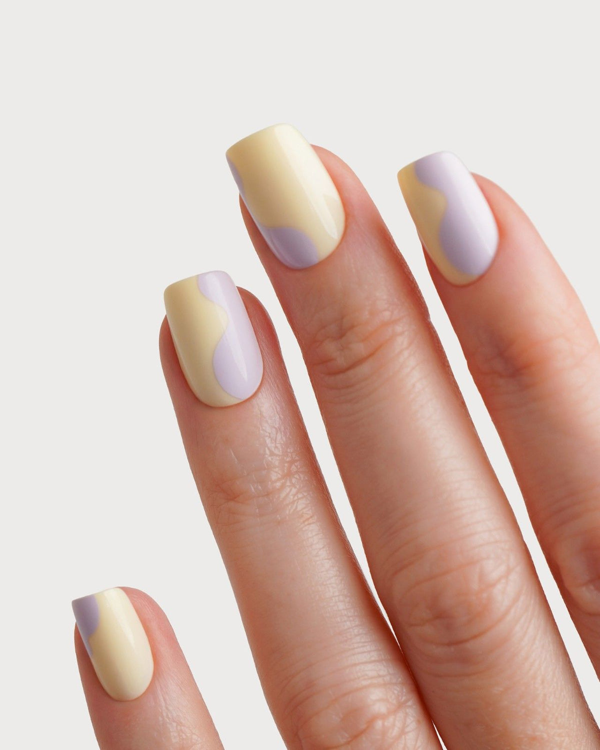 Limited Edition Pastel Pop Short Square Soft Gel Press Ons