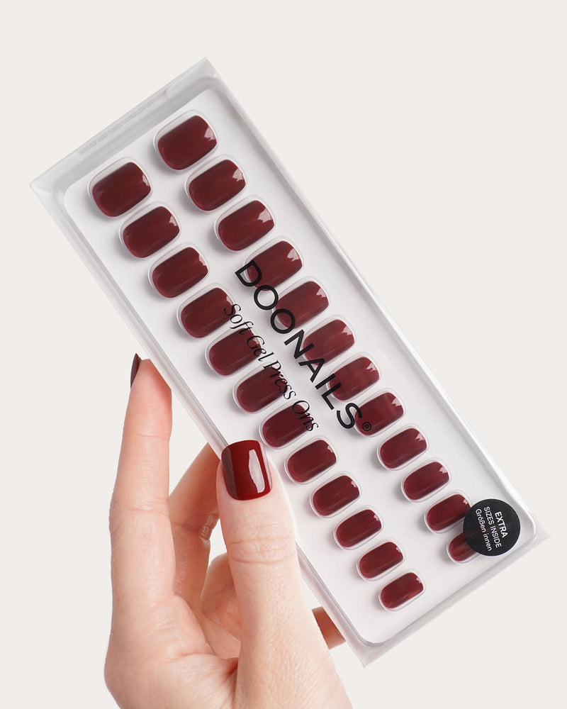 Love Paris Extra Short Square Soft Gel Press Ons