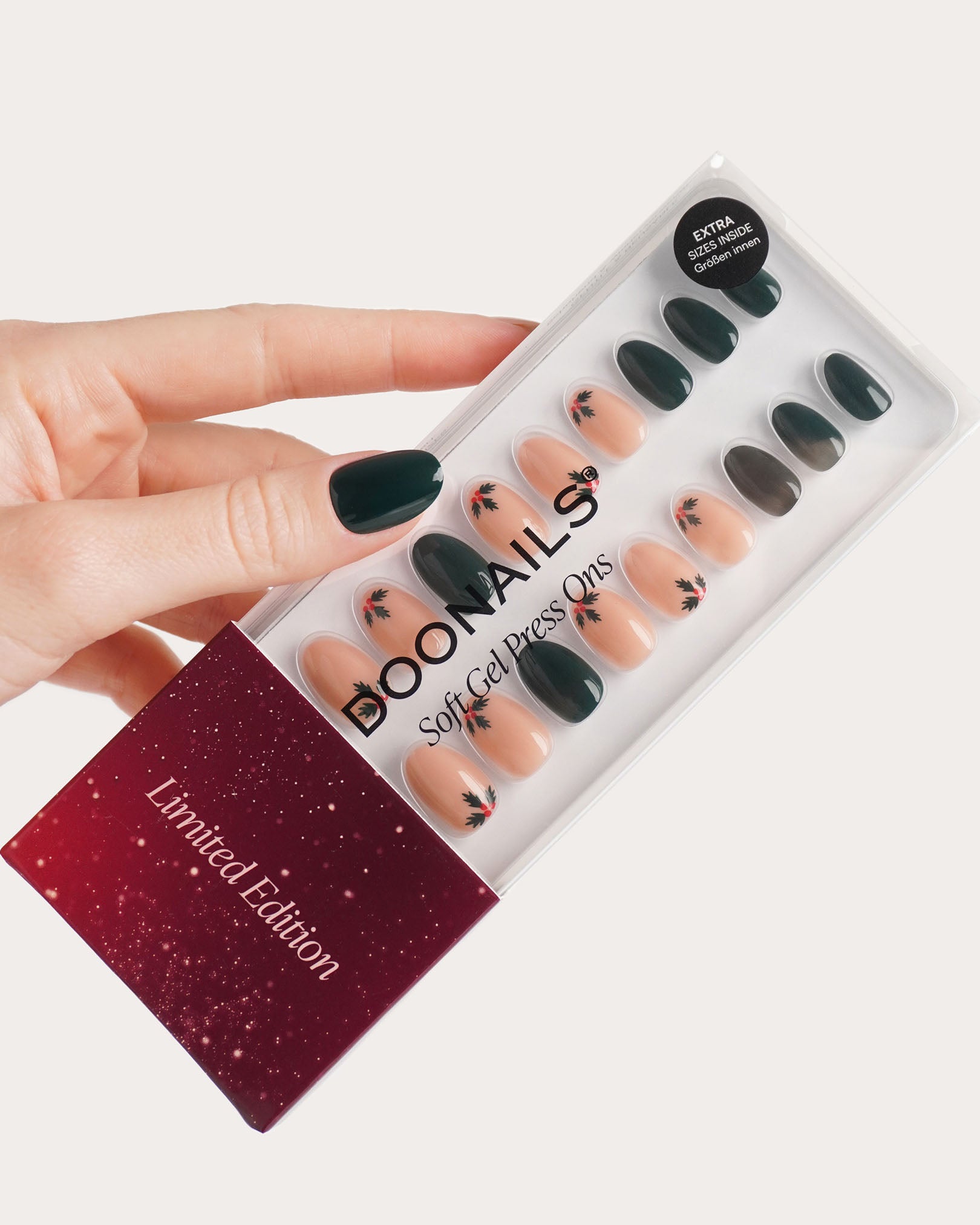 Mistletoe Kiss Limited Edition Soft Gel Press Ons