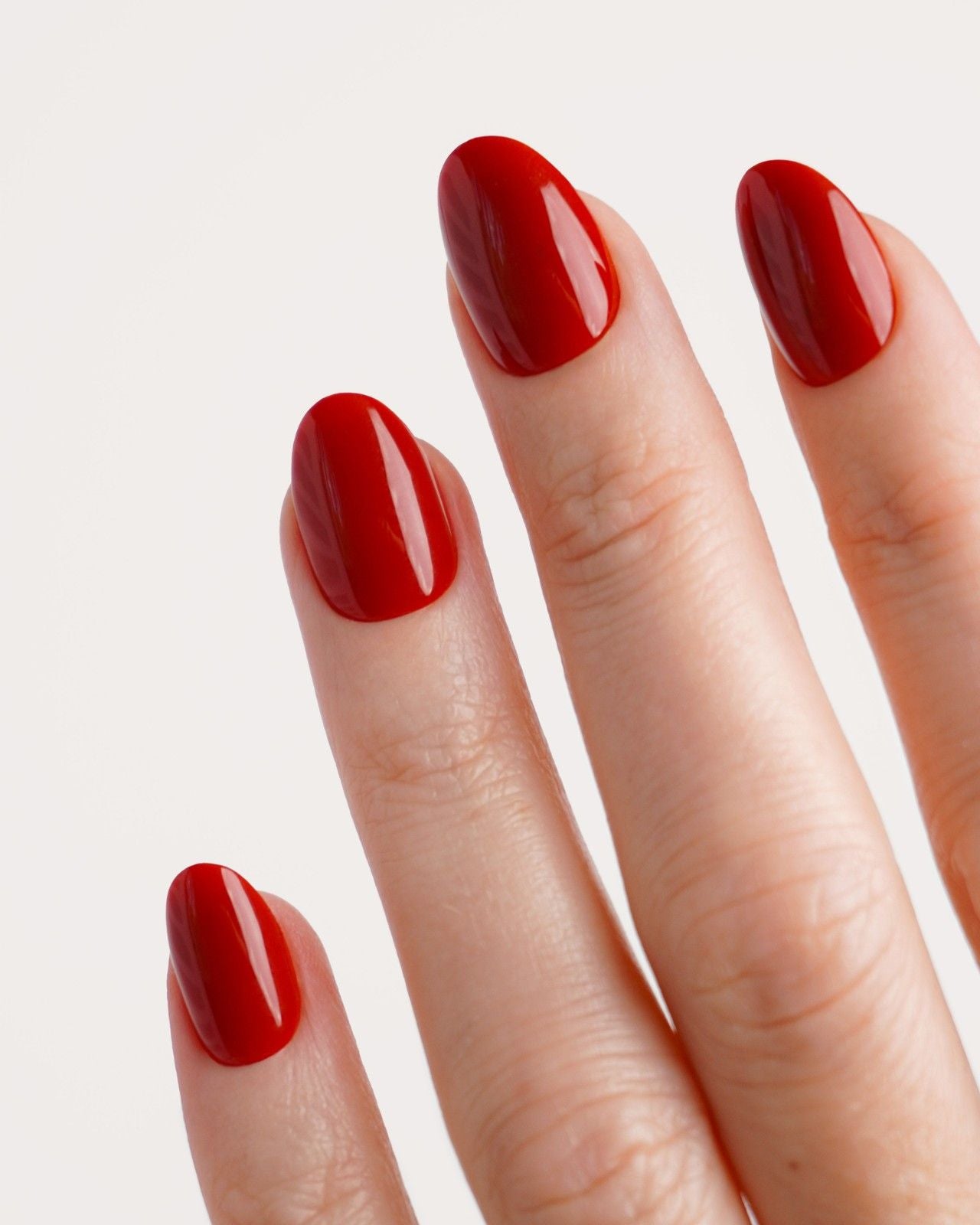 Soft Gel Press Ons Mon Cheri getragen