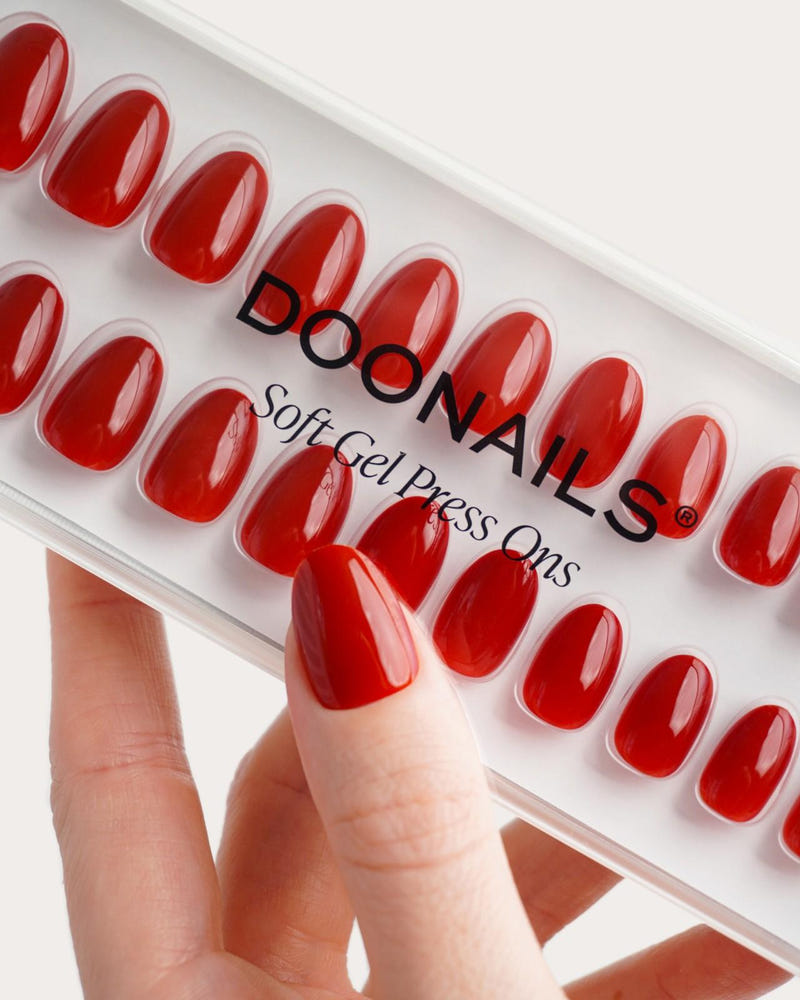 Mon Cheri Short Round Soft Gel Press Ons - Doonails