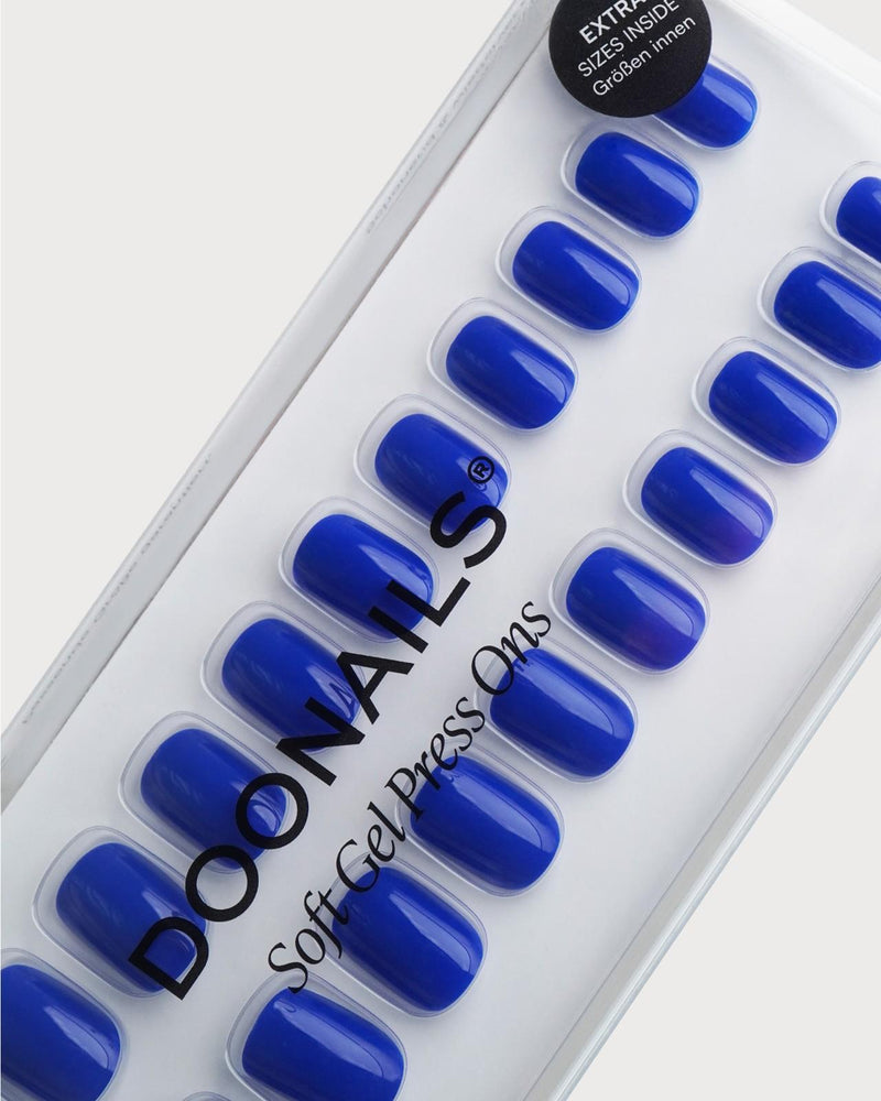 Santorini Extra Short Square Soft Gel Press Ons
