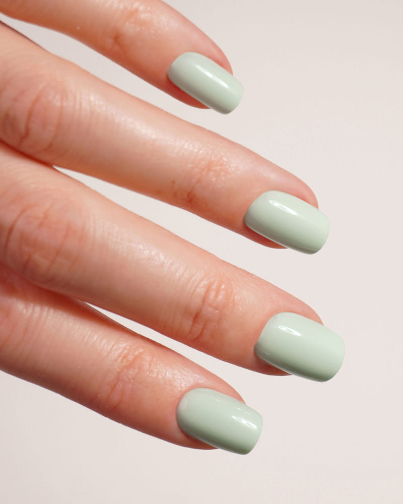 Cute Cucumber Short Square Soft Gel Press Ons - Doonails