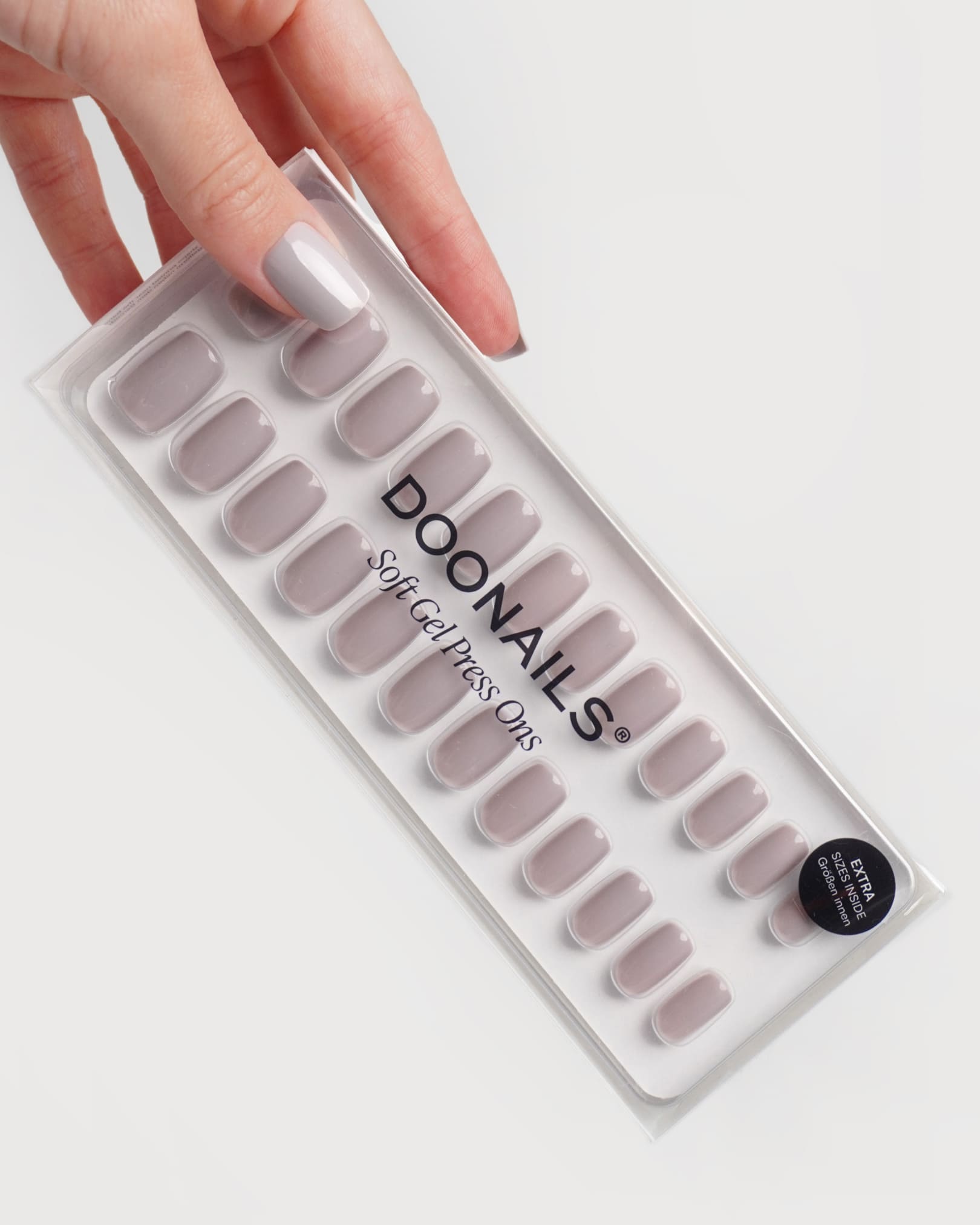 Stone Short Square Soft Gel Press Ons