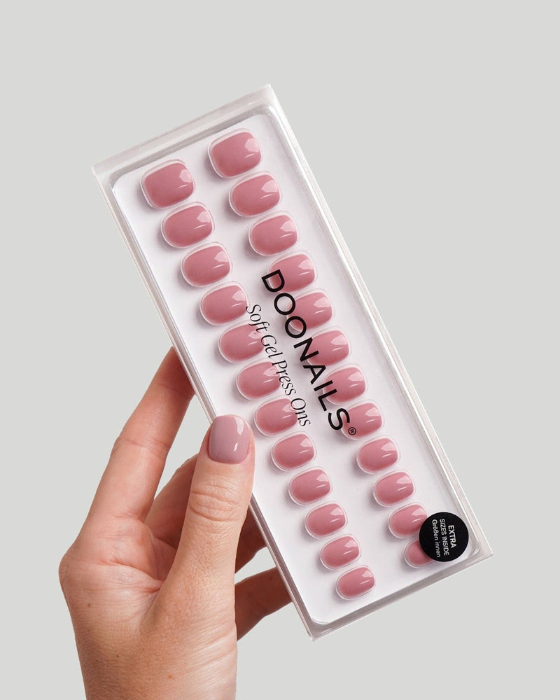 Valentine Crush Ultra Short Square Soft Gel Press Ons