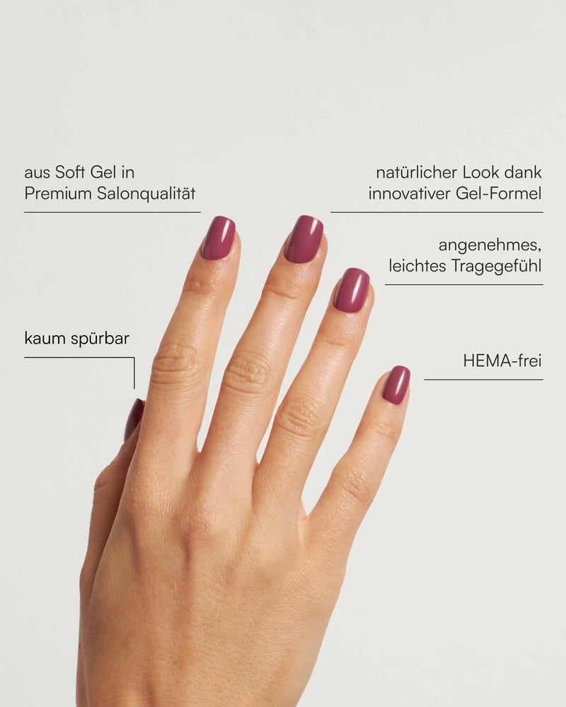 Bubblegum Short Square Soft Gel Press Ons - Doonails