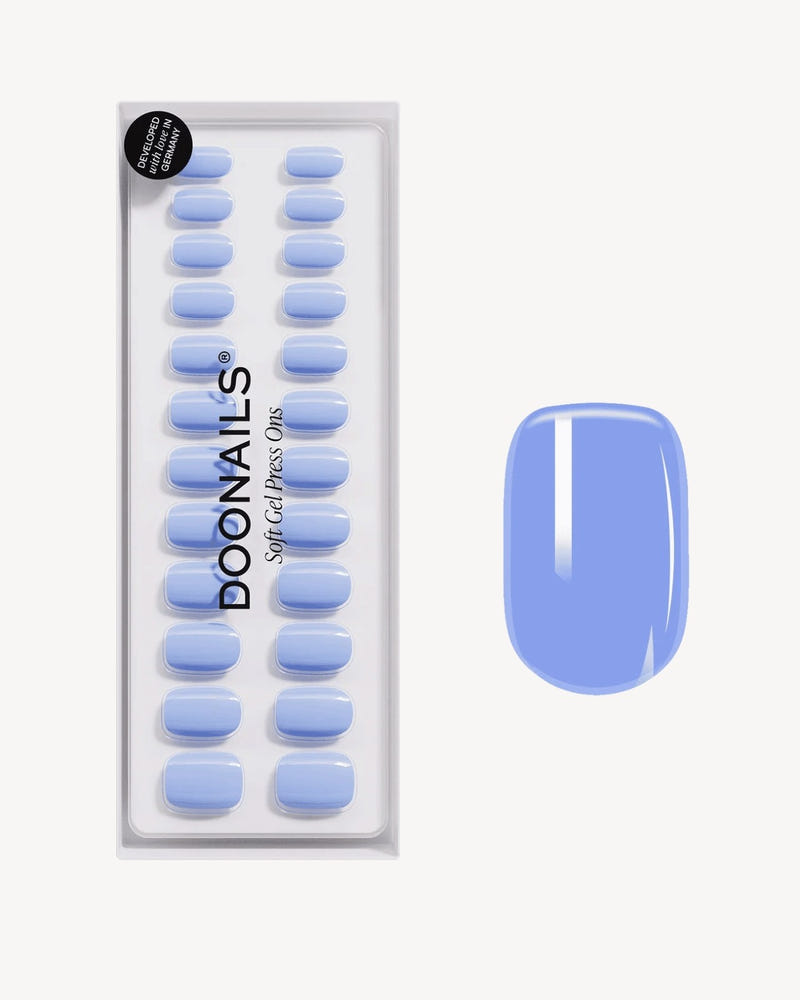 Paradise Short Square Soft Gel Press Ons - Doonails