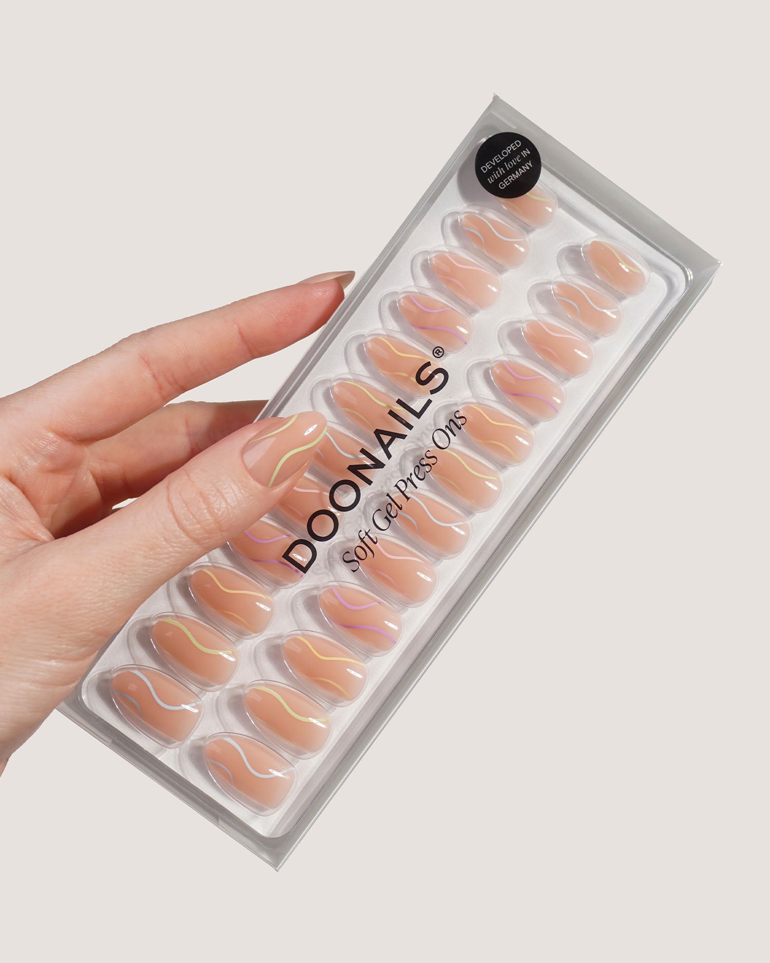 Pastel Spring Set - Short Almond Soft Gel Press Ons