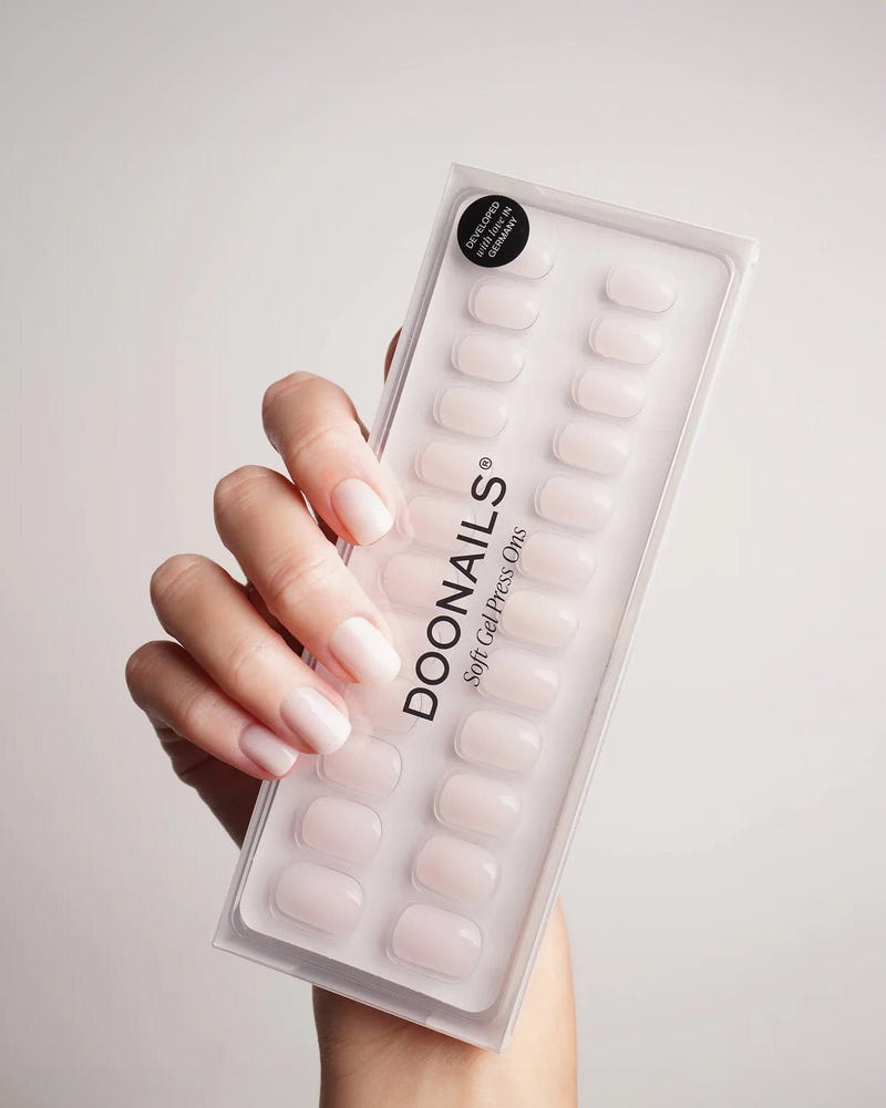 Pillow Talk Extra Short Square Soft Gel Press Ons - Doonails