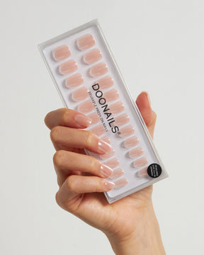 Prosecco Short Square Soft Gel Press Ons