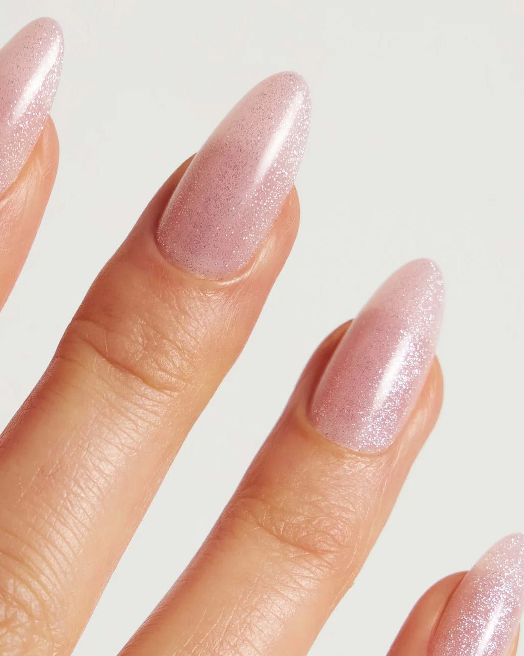 Rose Cat Eye Medium Almond Soft Gel Press Ons - Doonails