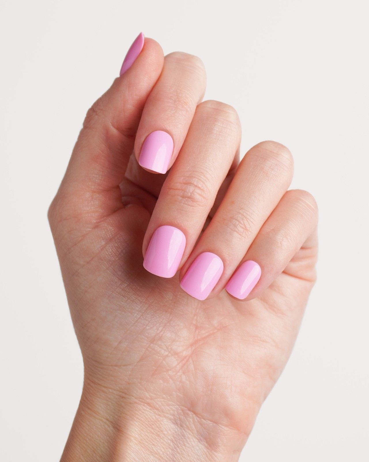 Barbie Girl Extra Short Square Soft Gel Press Ons