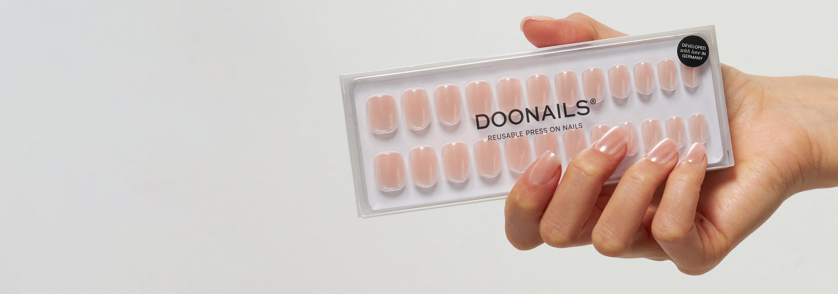 Soft Gel Press Ons SHORT SQUARE DOONAILS