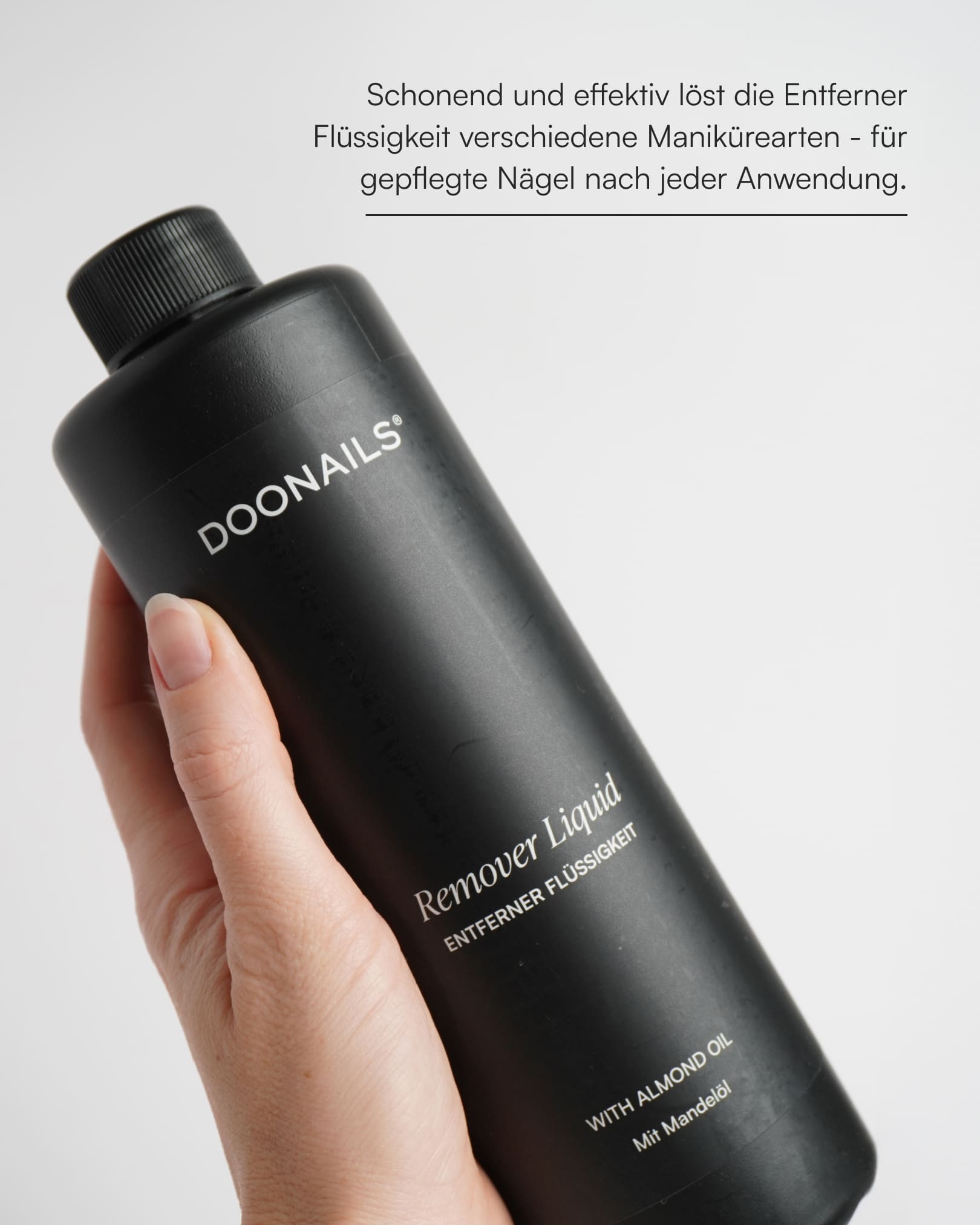 Entferner Flüssigkeit Detailaufnahme