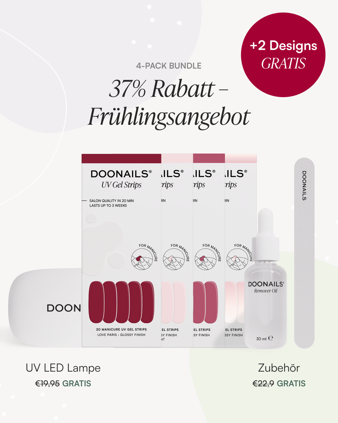 Frühlings Starter Set - Gel Strips
