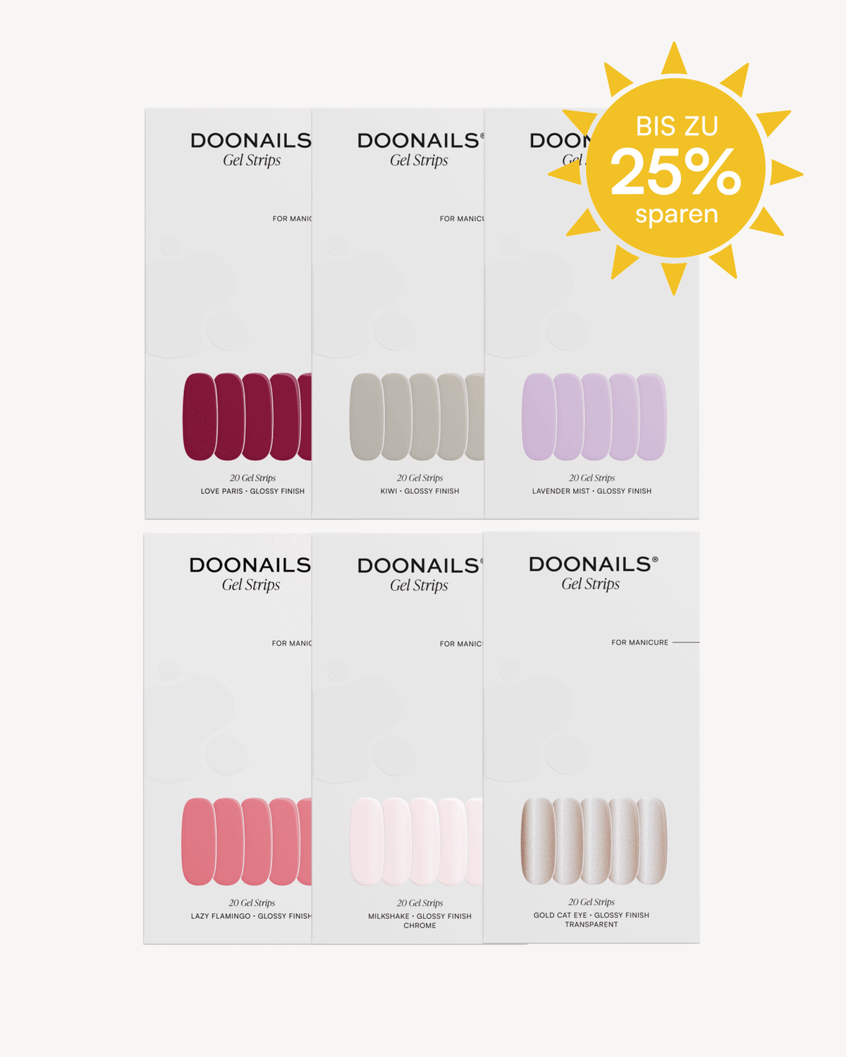 Farben Spar-Bundle - Gel Strips