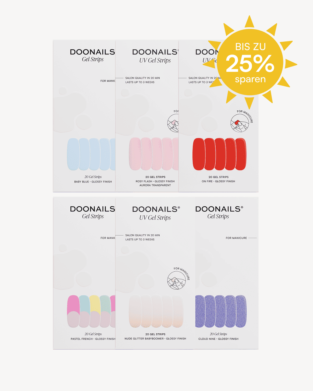 Farben Spar-Bundle - Gel Strips