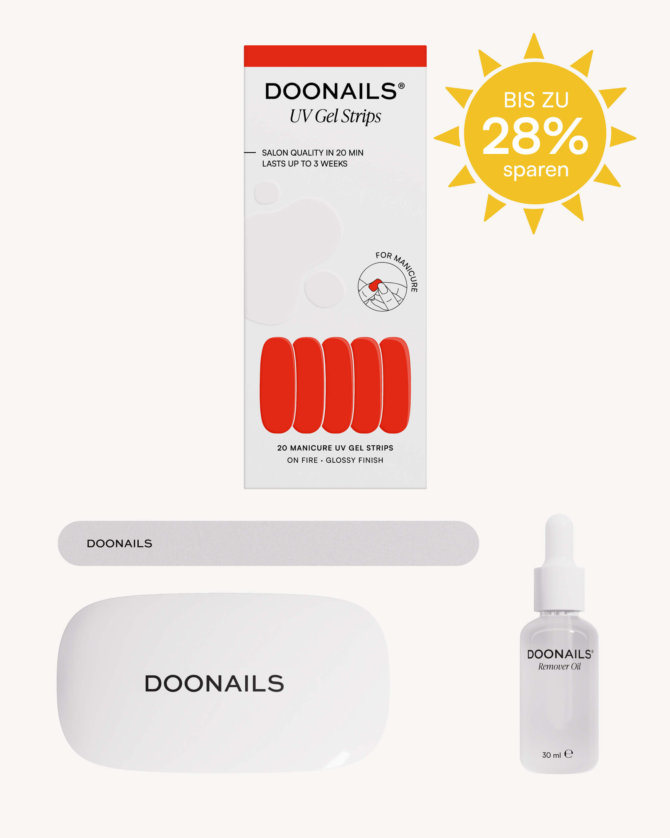 Sommer Starter Set - Gel Strips - Doonails