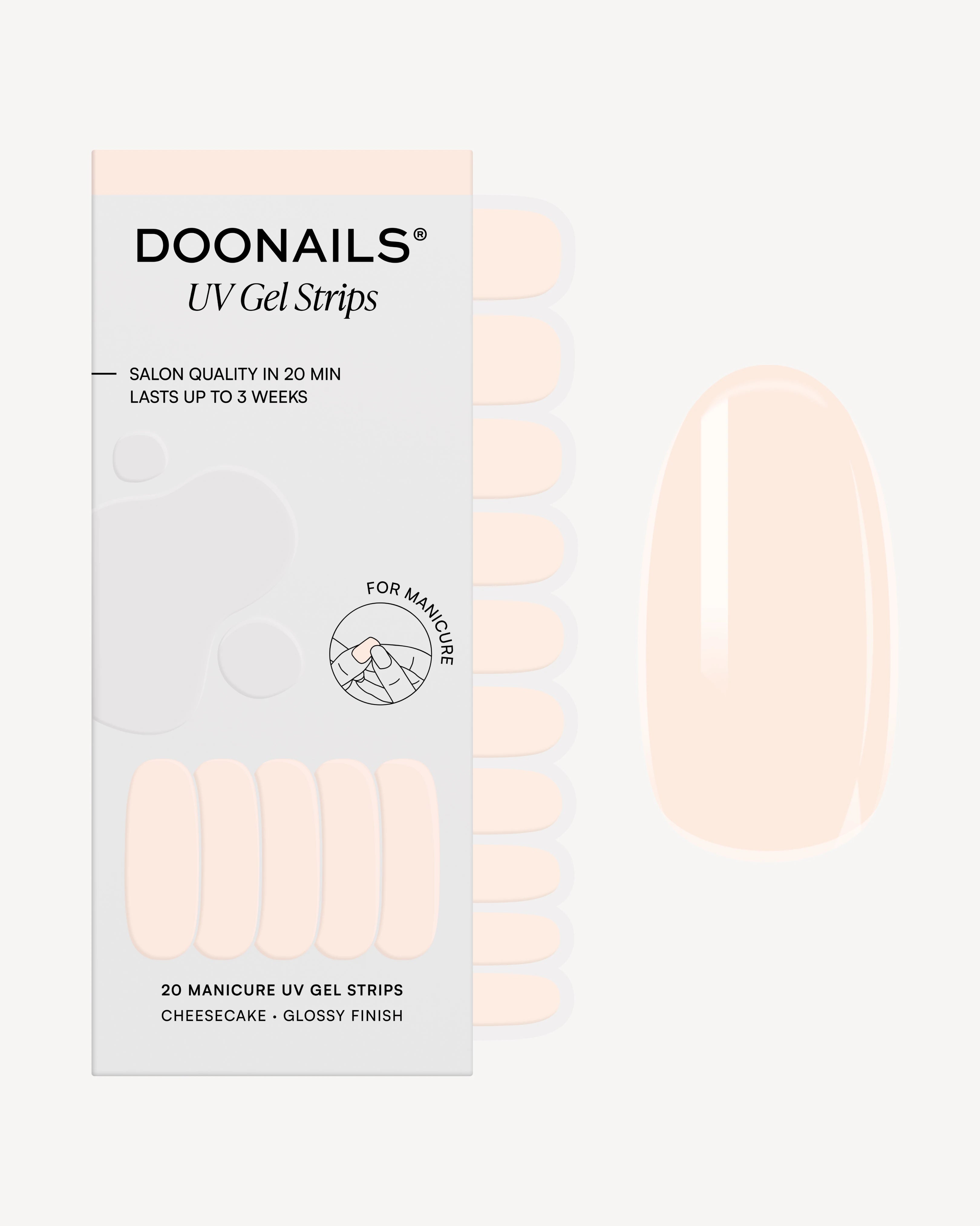 Cheesecake UV Gel Strips