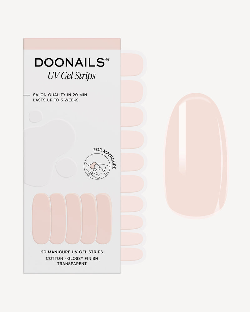 Cotton UV Gel Strips