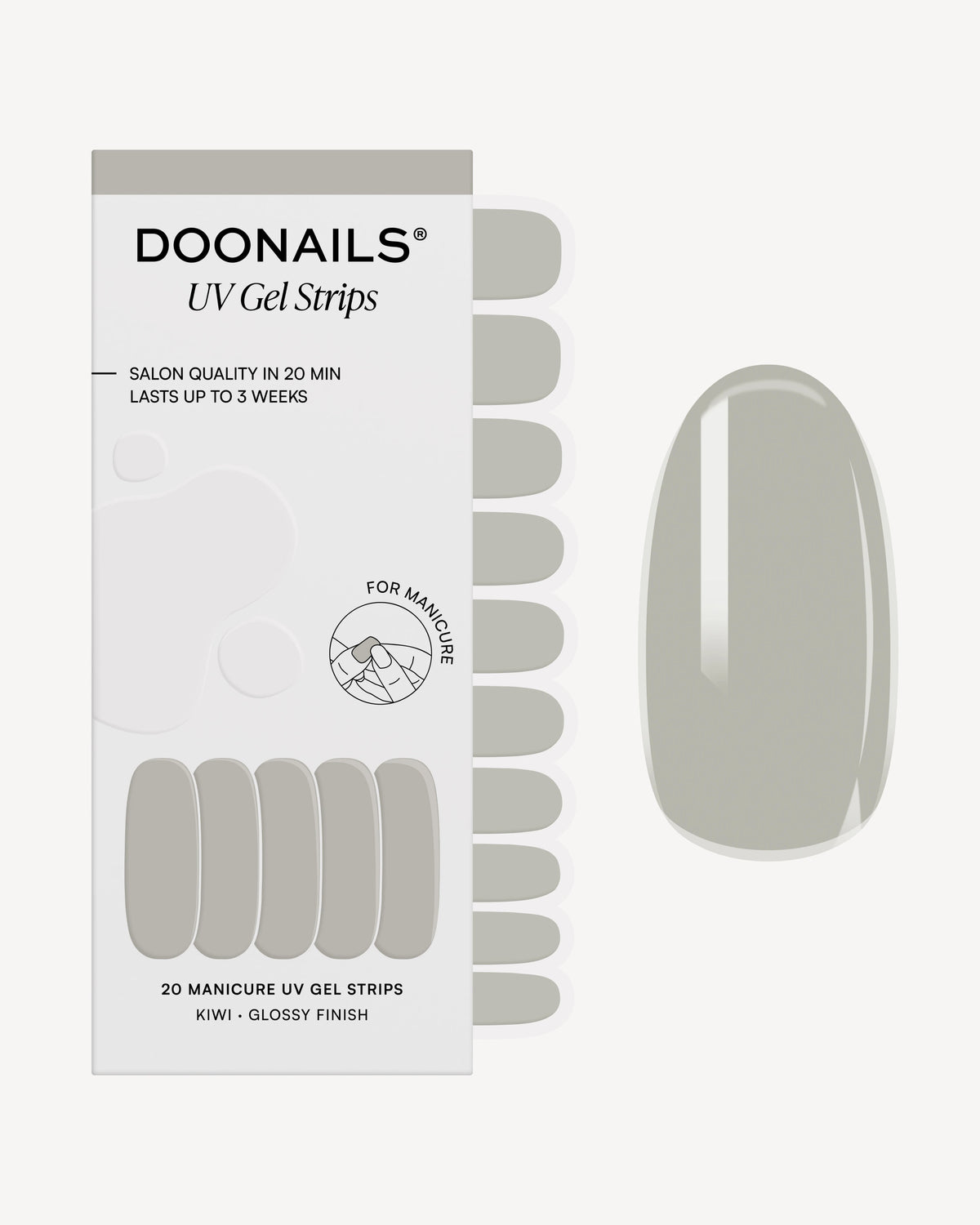 Kiwi UV Gel Strips