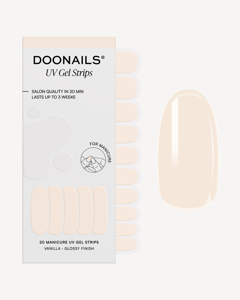 Vanilla UV Gel Strips