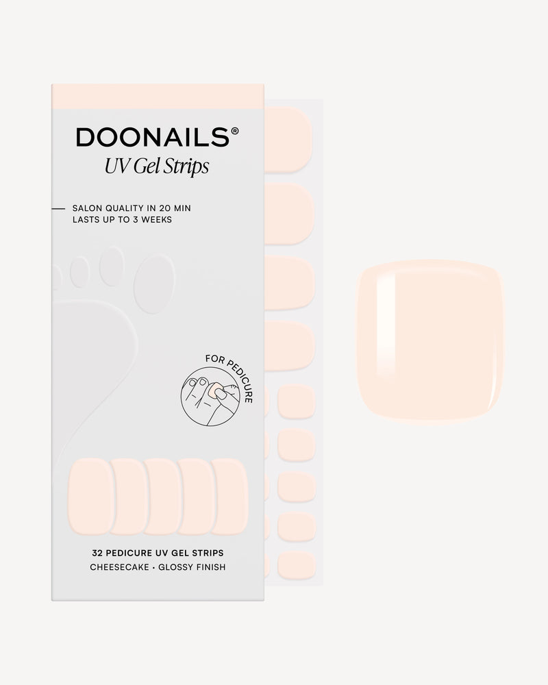 Cheesecake Pediküre UV Gel Strips
