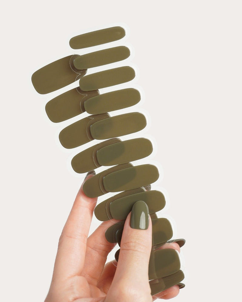 Moss Green Gel Strips