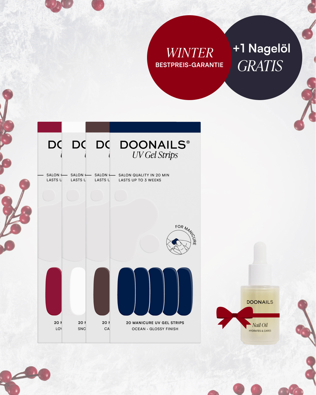 Winter Wellness Gel Strips Set