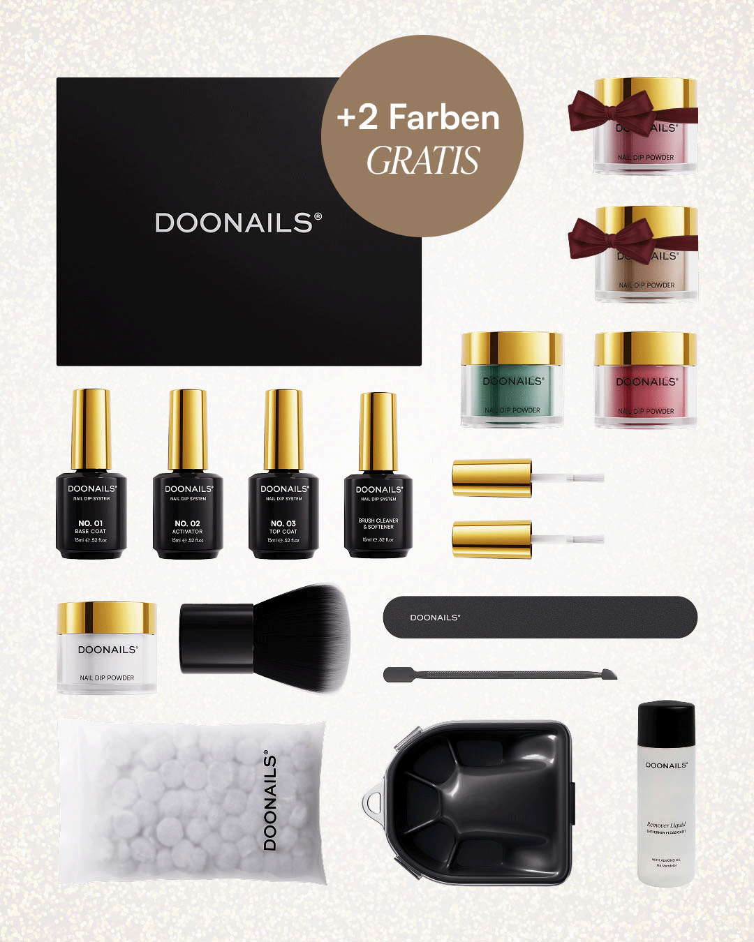 Weihnachts Starter Set - Dipping Powder