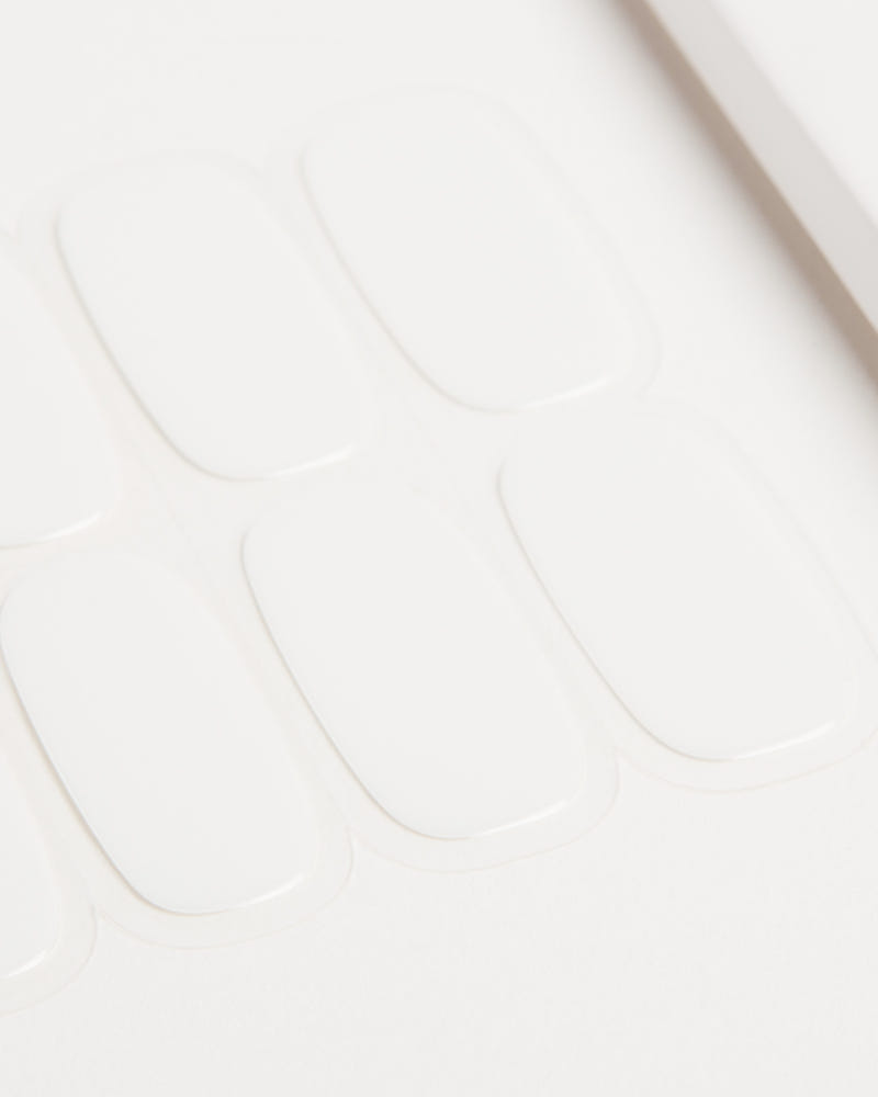 Snow White Gel Strips - Doonails