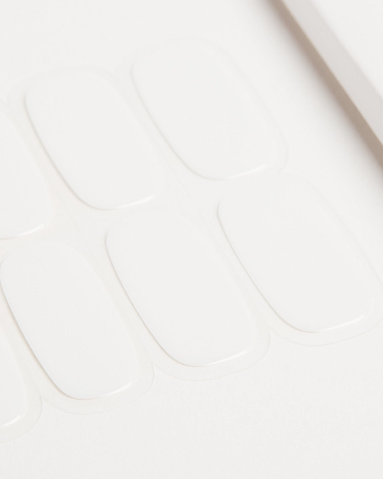 Snow White Gel Strips - Doonails