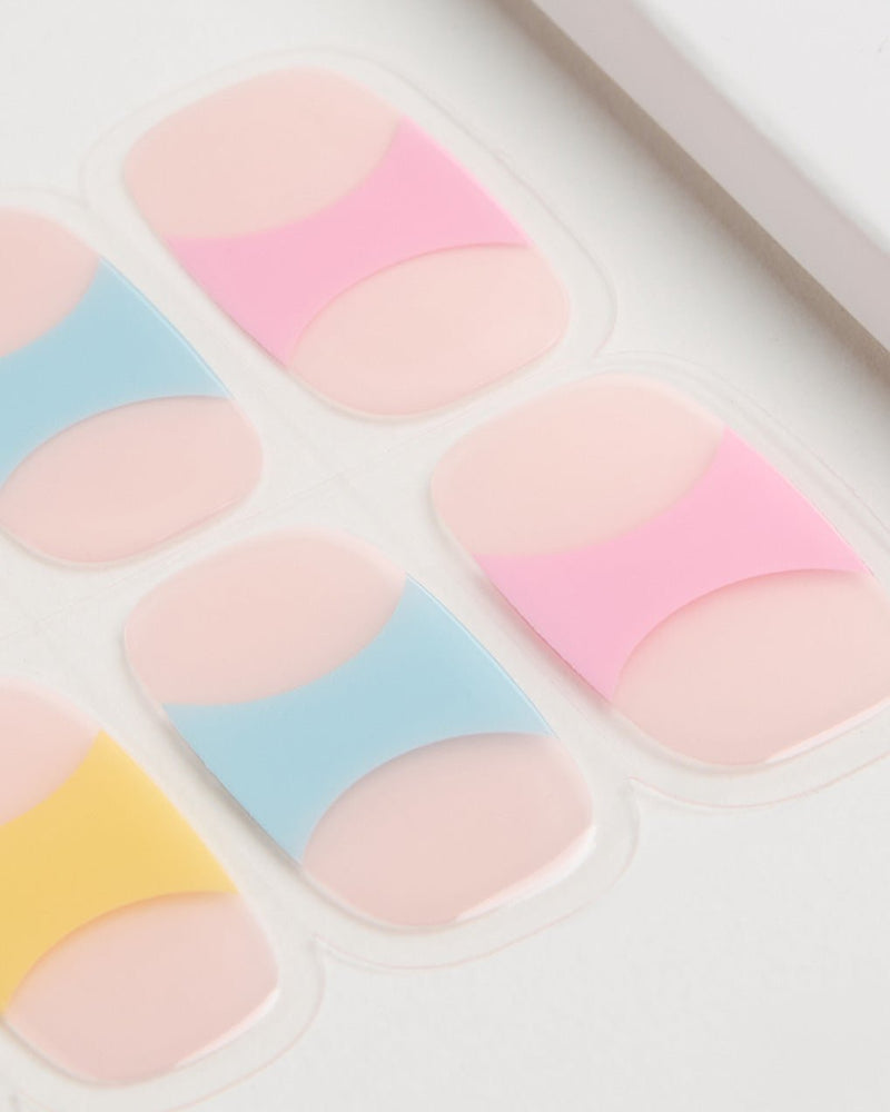 Pastel French Gel Strips - Doonails