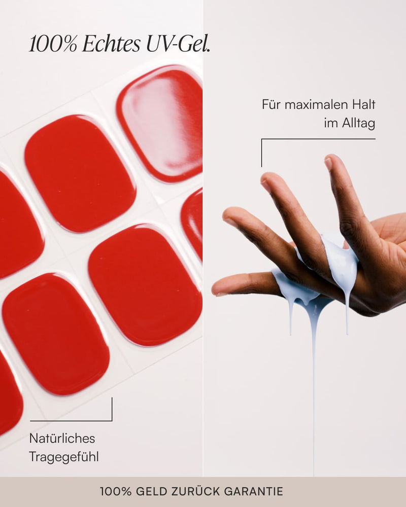 Sommer Pediküre Starter Set - Gel Strips - Doonails