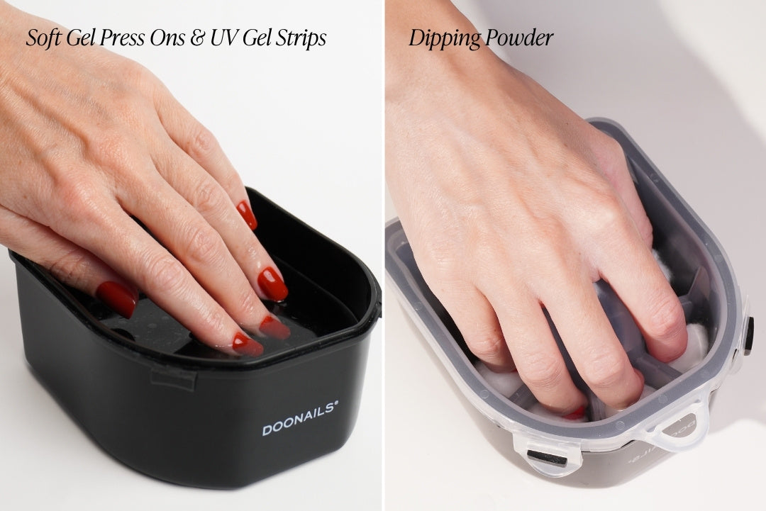 Entferner Bowl für Press Ons, Gel Strips und Dipping Powder