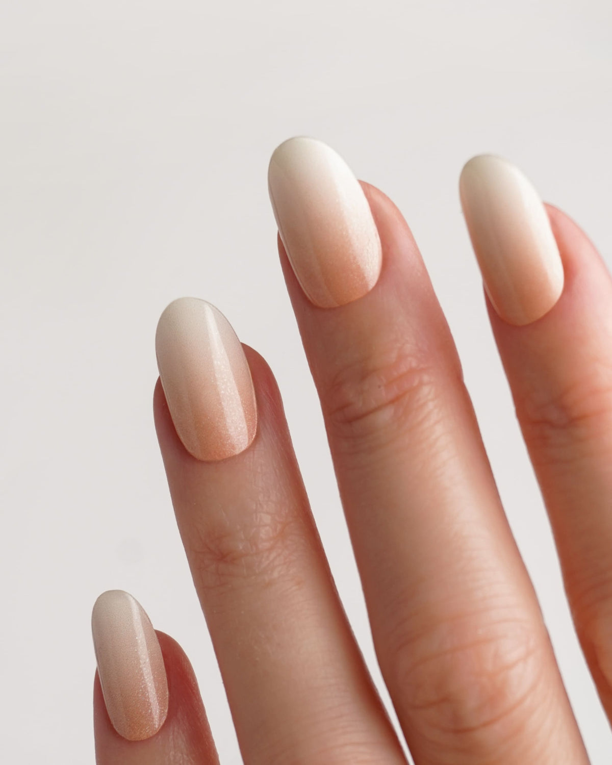Nude Glitter Babyboomer Gel Strips - Doonails