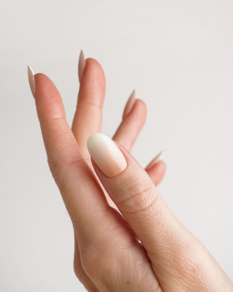 Nude Glitter Babyboomer Gel Strips - Doonails