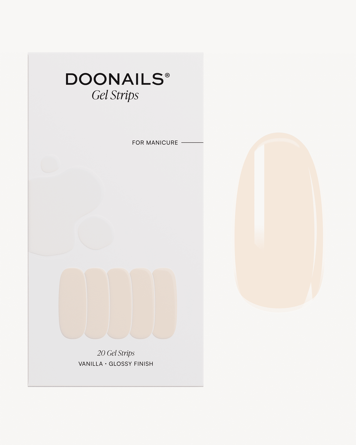 Vanilla UV Gel Strips