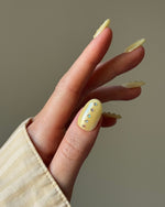 Glazed Butter Yellow Nails