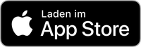 Icon mit dem Apple Symbol darauf, zum herunterladen einer App im App Store.