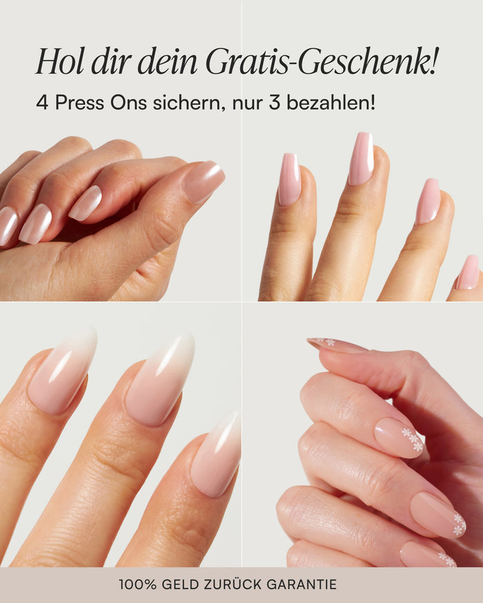 Clean Girl Aesthetic - Soft Gel Press Ons