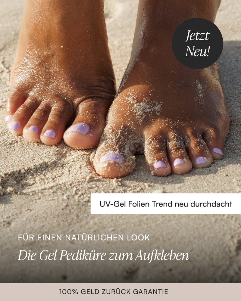 Sommer Pediküre Starter Set - Gel Strips - Doonails