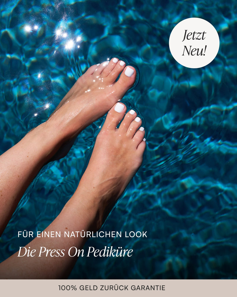 Sommer Starter Set - Pediküre Soft Gel Press Ons